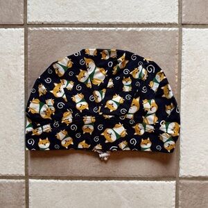 Shiba Inu Dog Bouffant Surgical Scrub Cap